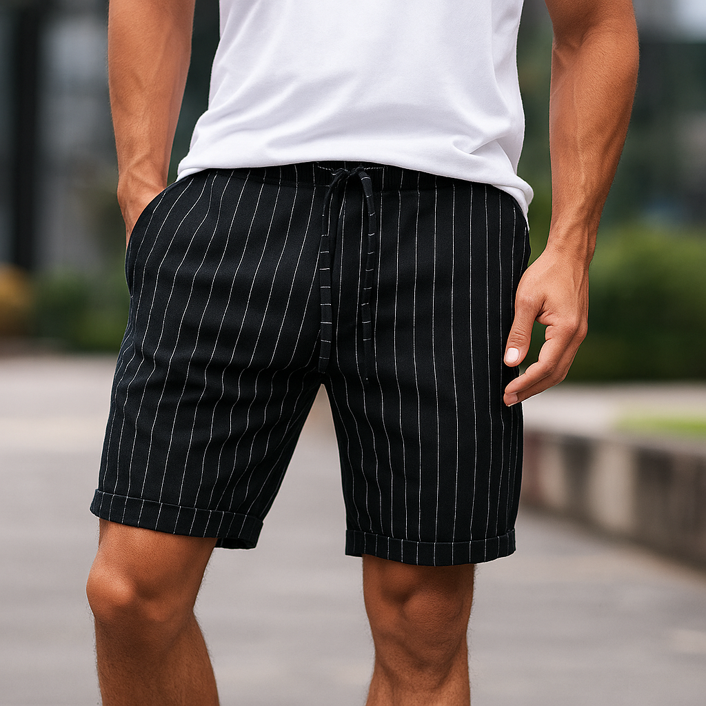 Alfie™ | Luftiga linneshorts med avslappnad elegans