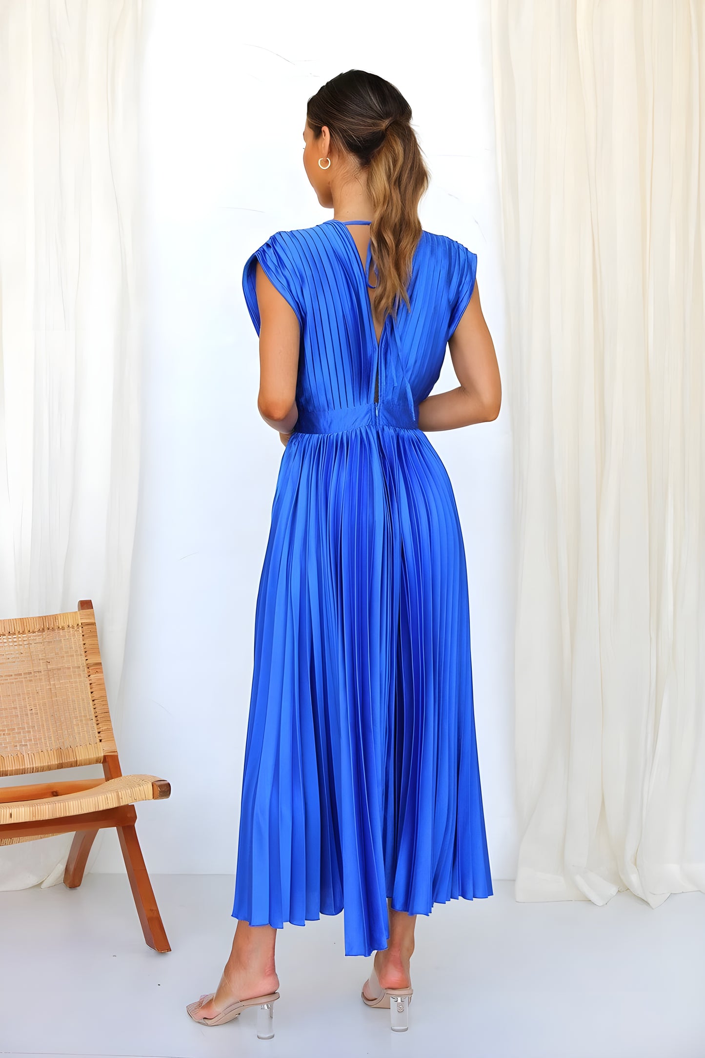 Alva™ | Elegant Midiklänning