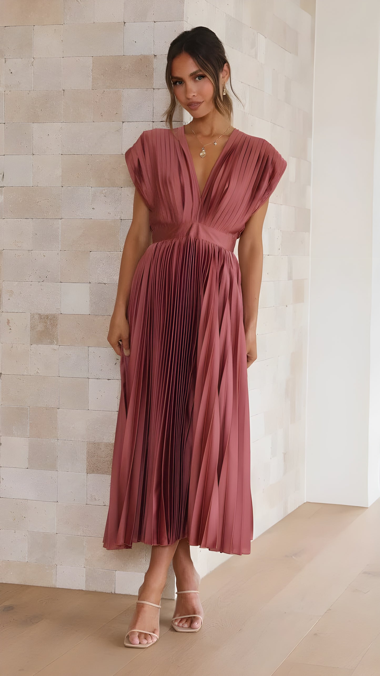 Alva™ | Elegant Midiklänning