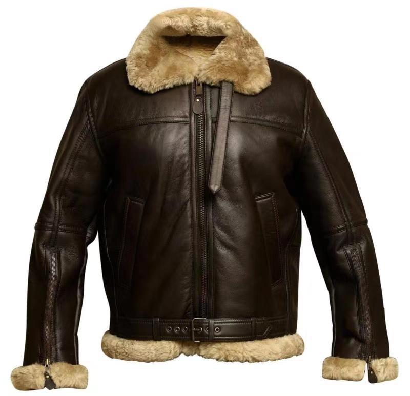 Gabriel™ | Premiumjacka i shearlingstil
