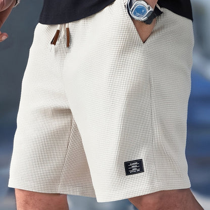 Pelle™ | Vaffelstickade Sommarshorts