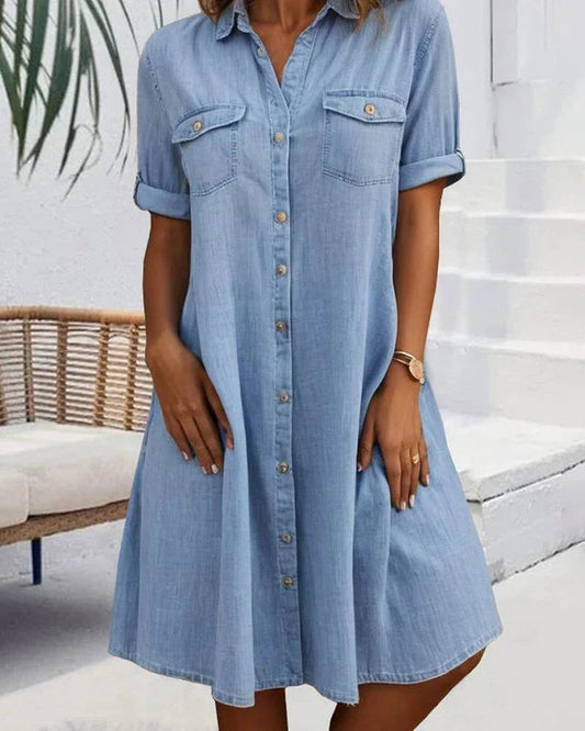 Kristina™ | Somrig elegans i denim