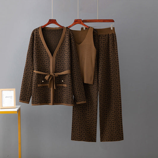 Mie™ | Lyxigt Loungewear-set i Tre Delar