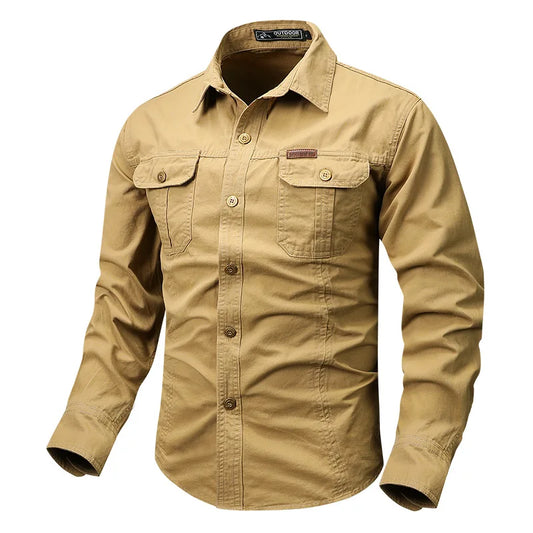 Erik™ | Den Perfekta Safari Skjortan för Stiliga och Aktiva Män