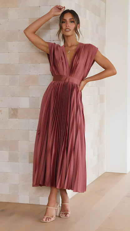 Alva™ | Elegant Midiklänning